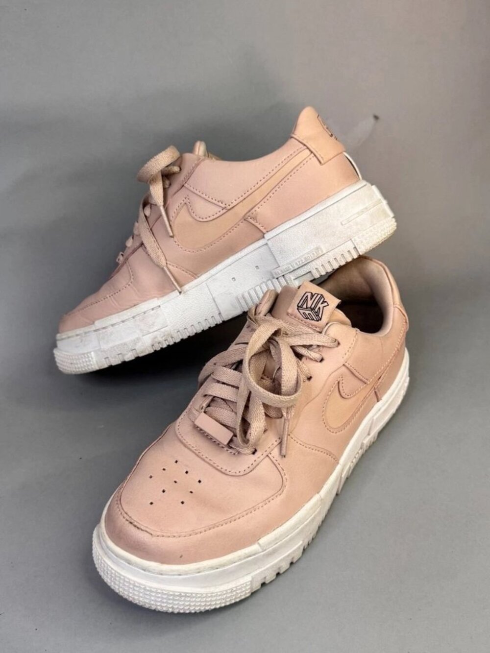 Nike Air Force 1 Pixel Particle Beige Pink Women’s Size 7.5